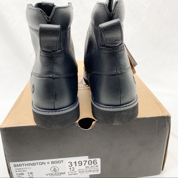 Volcom Smithington II Boots Black Leather - Picture 6 of 8